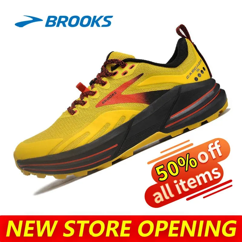 Brooks cross-country running shoes Cascadia17/16 Ghost 15 series men's shoes multi-color and multi-style outdoor sports shoes