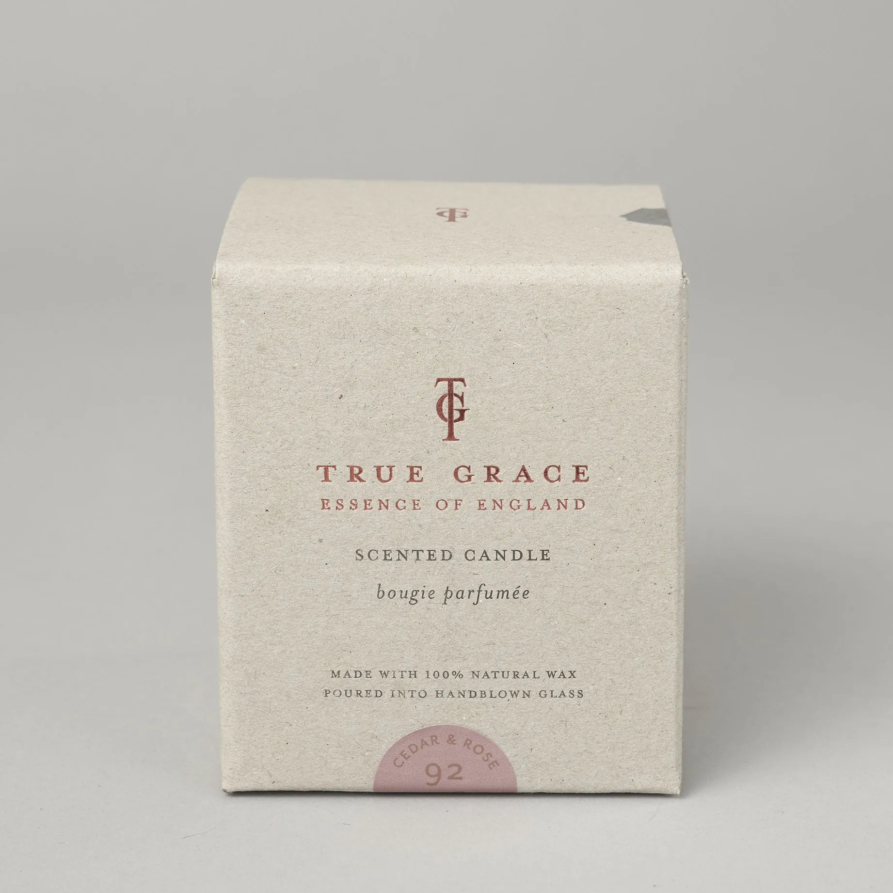 Cedar & Rose Medium Candle