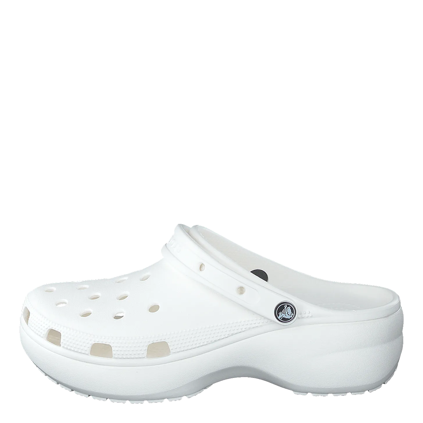Classic Platform Clog White