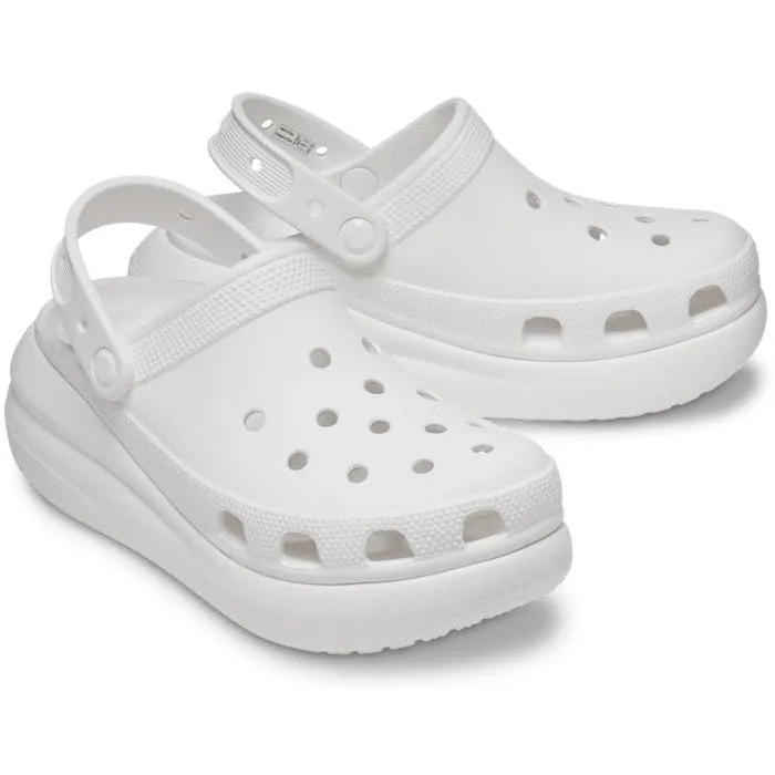 Crocs Classic Crush 207521-100 Ladies White Clogs