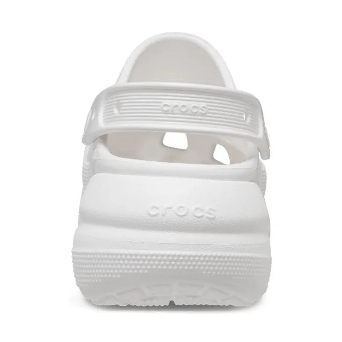 Crocs Classic Crush 207521-100 Ladies White Clogs