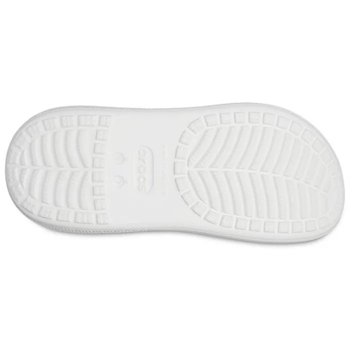 Crocs Classic Crush 207521-100 Ladies White Clogs