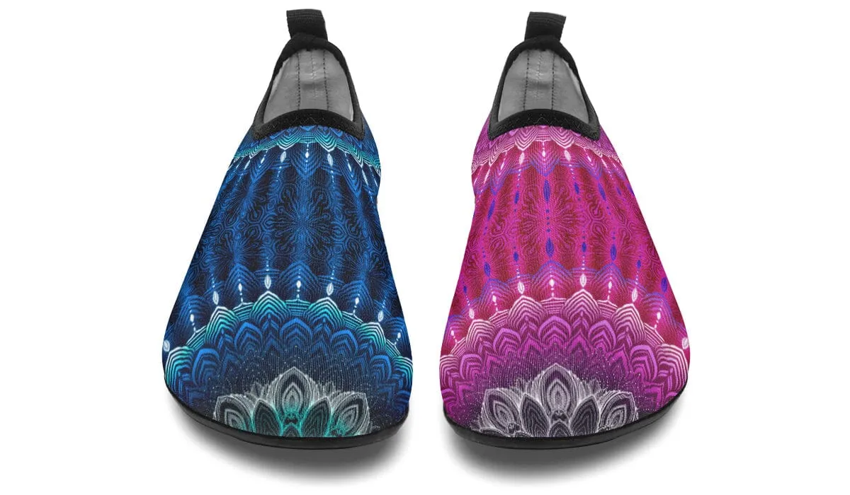 Glowing Mandala Barefoot Shoes