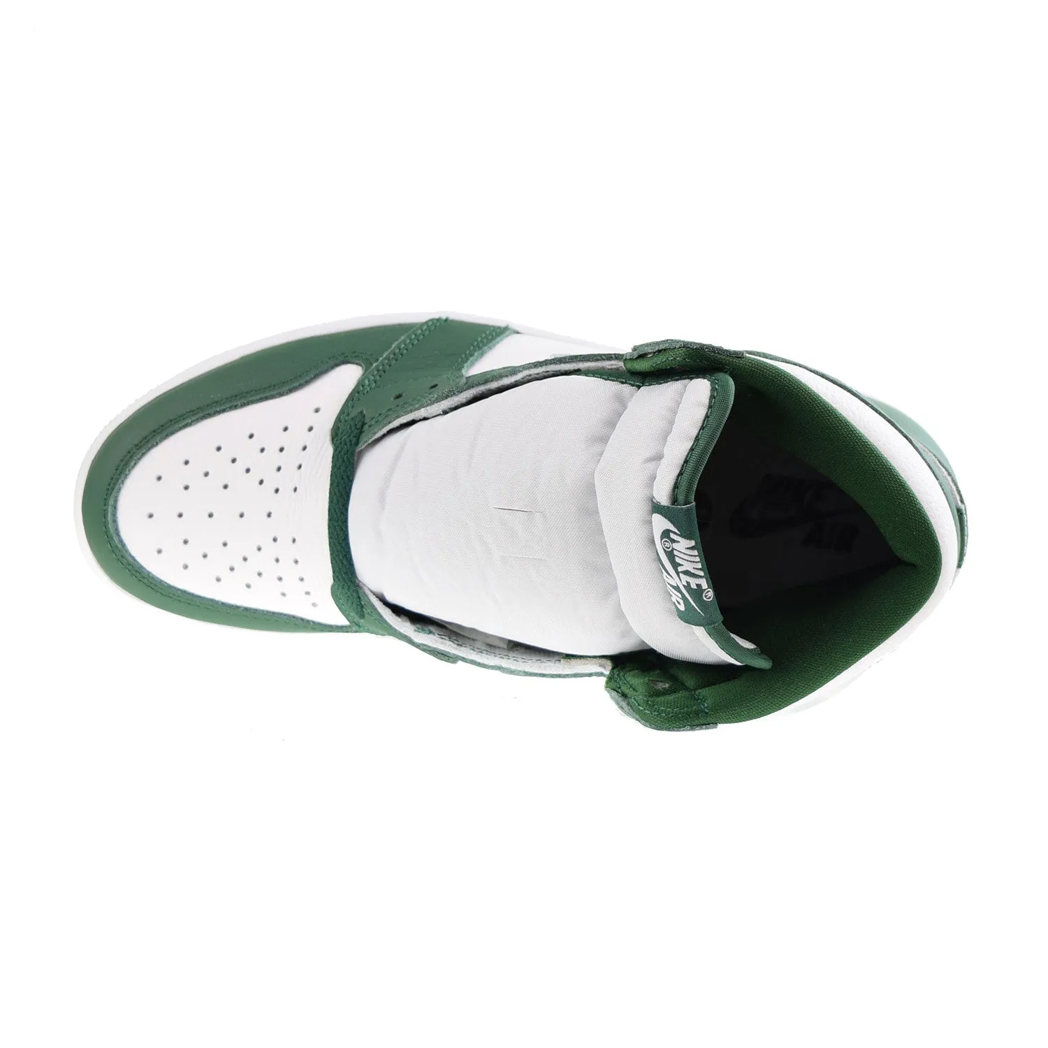 Jordan 1 Retro High OG Men's Shoes Gorge Green-Metallic Silver