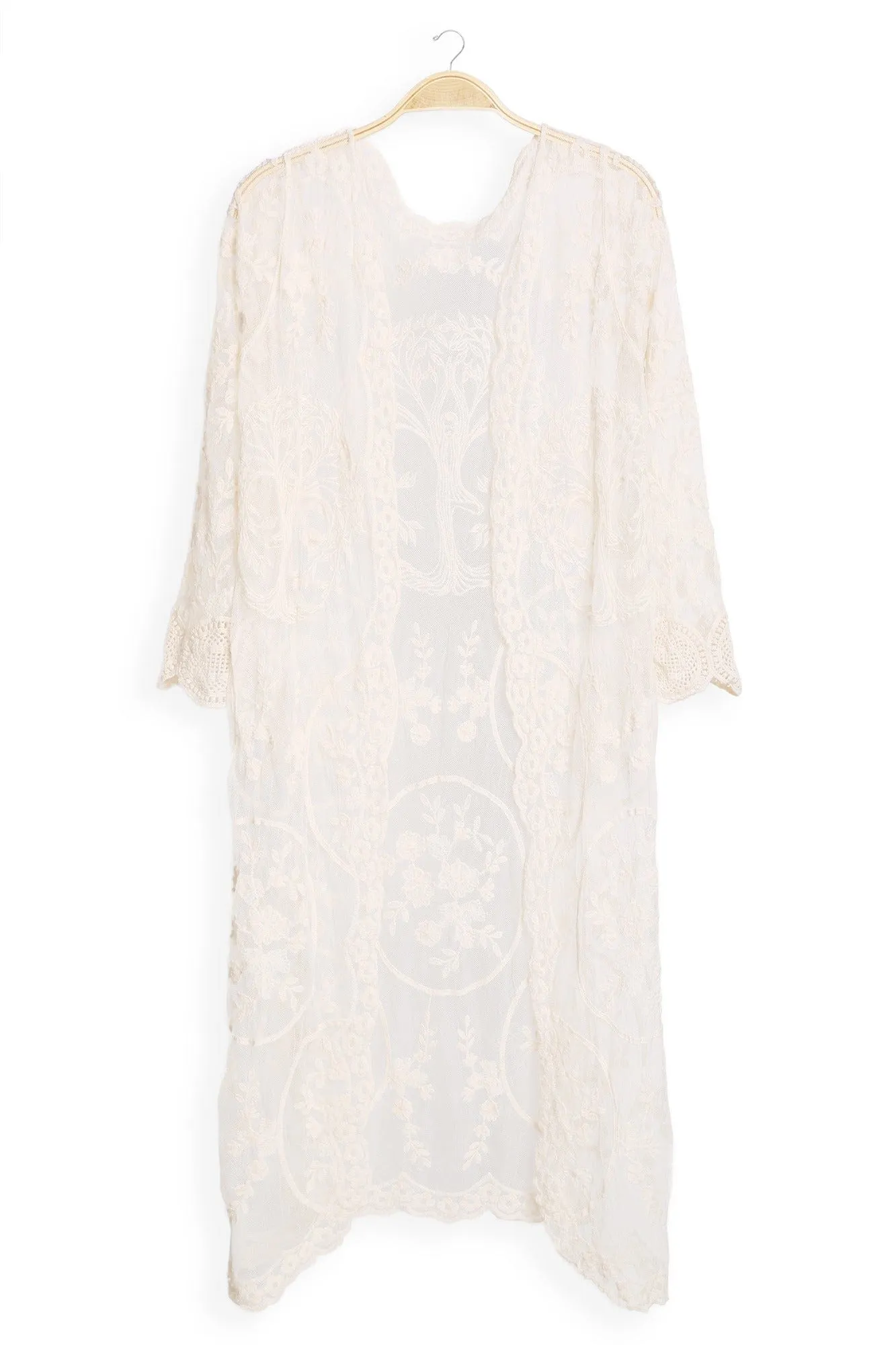 JP5210 Polly Floral Lace Cover Up