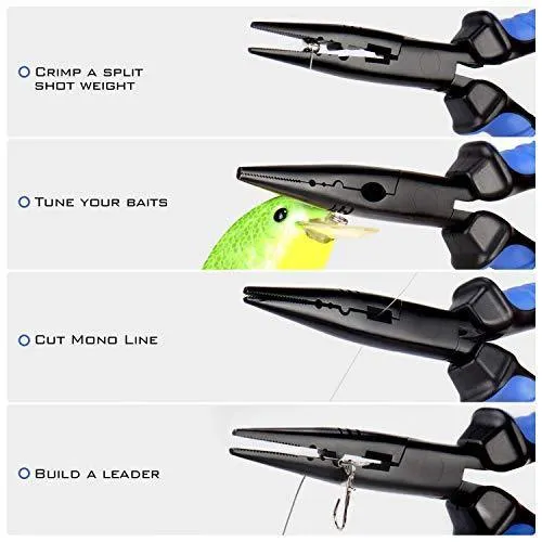 KastKing Intimidator Fishing Straight Plier