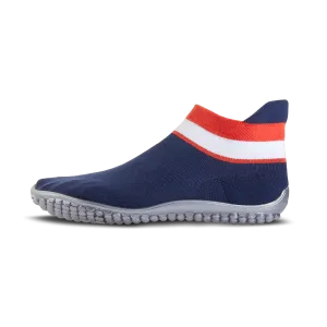 leguano sneaker -  blue, red and white