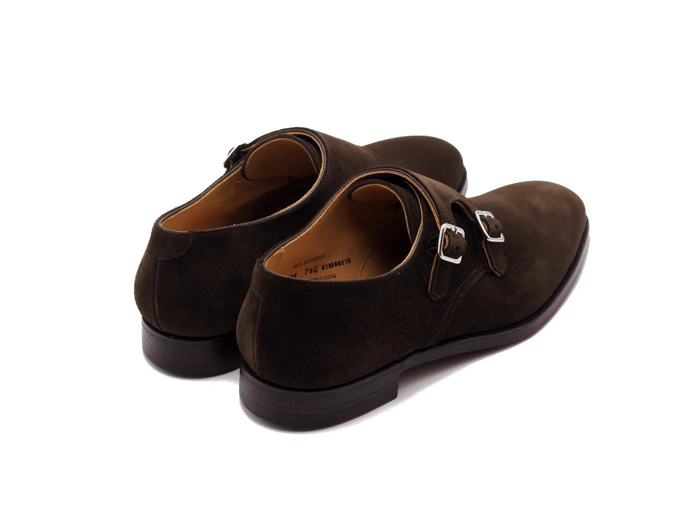 Melbourne Dark Brown Calf Suede
