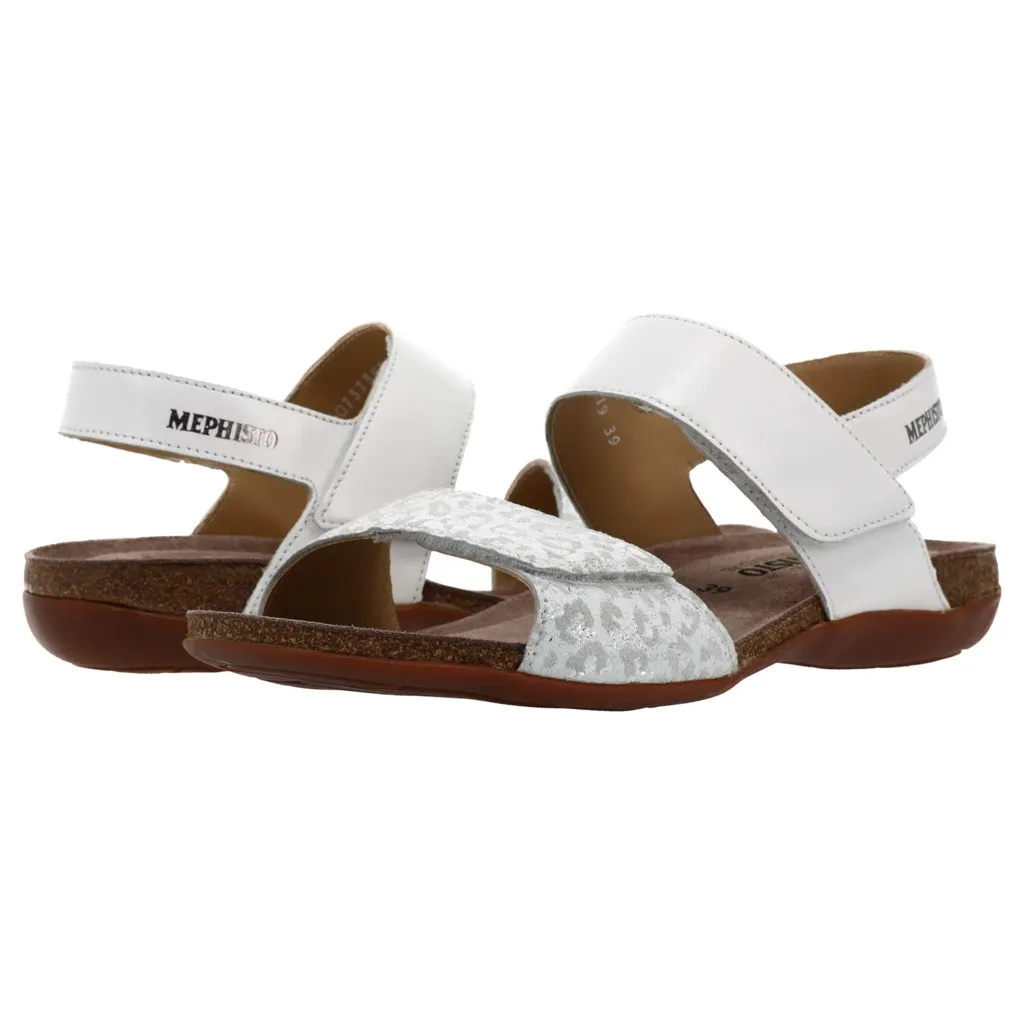 Mephisto Agave Nubuck Leather Women's Cork Sandals