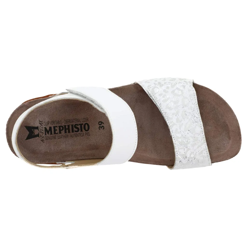 Mephisto Agave Nubuck Leather Women's Cork Sandals