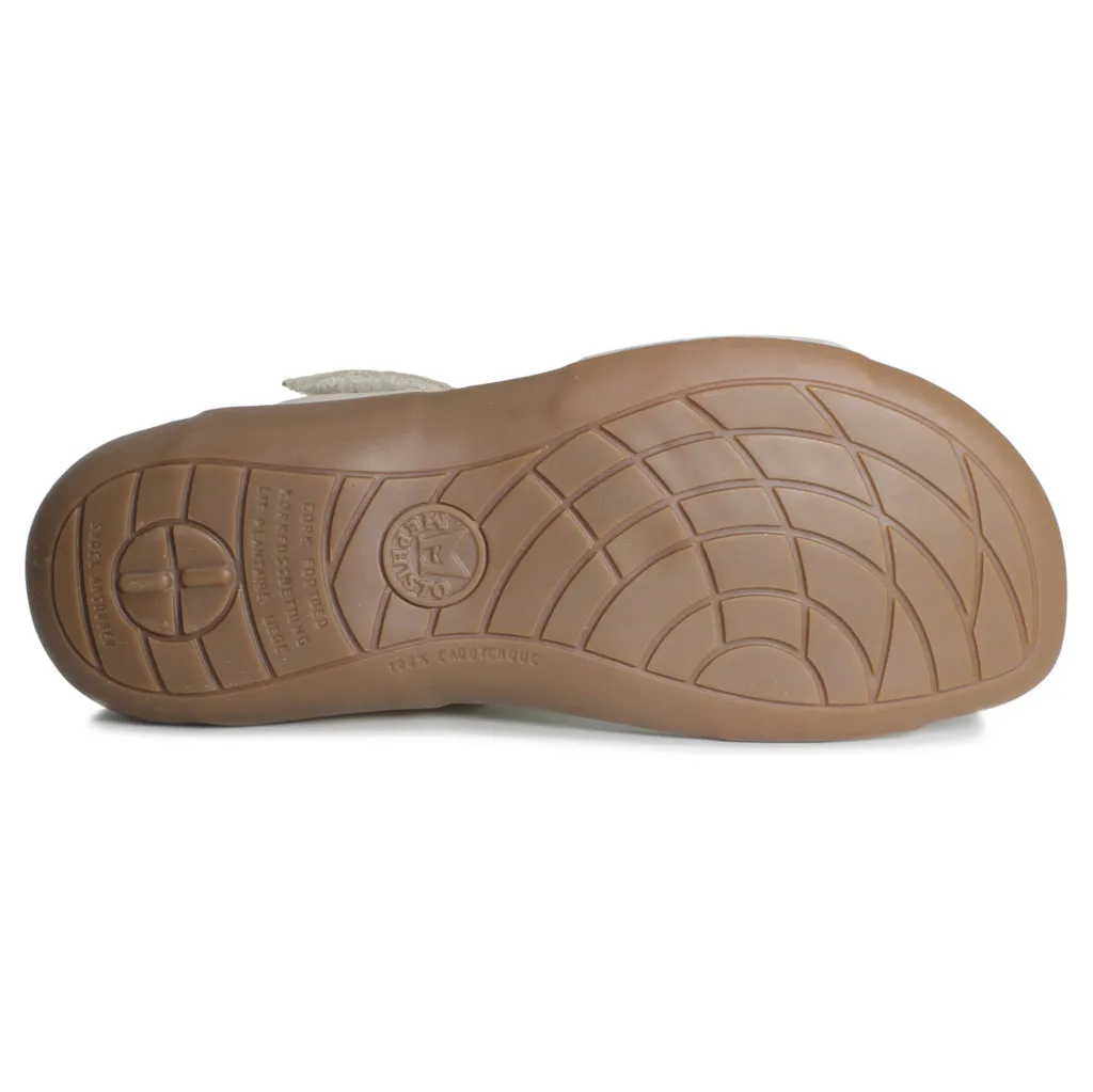 Mephisto Agave Nubuck Leather Women's Cork Sandals