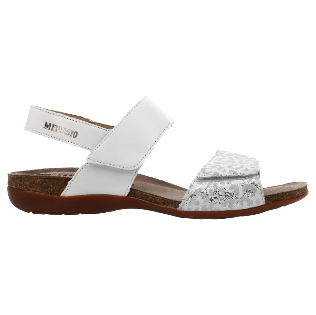 Mephisto Agave Nubuck Leather Women's Cork Sandals