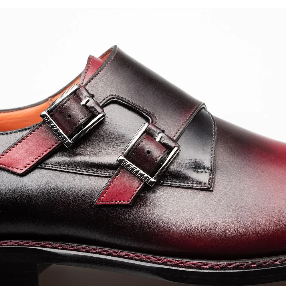 Mezlan Pintor 21244 Men's Shoes Calf-Skin Leather Double Monk-Straps Loafers (MZ3759)