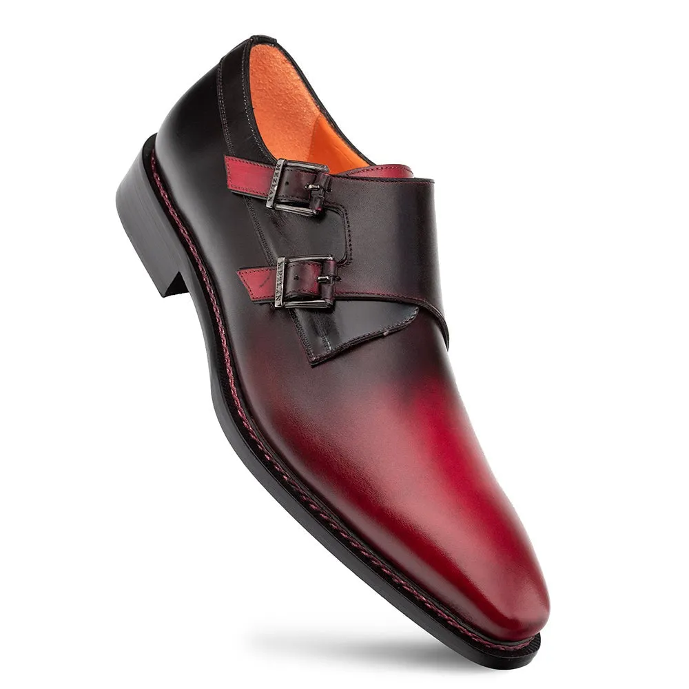 Mezlan Pintor 21244 Men's Shoes Calf-Skin Leather Double Monk-Straps Loafers (MZ3759)