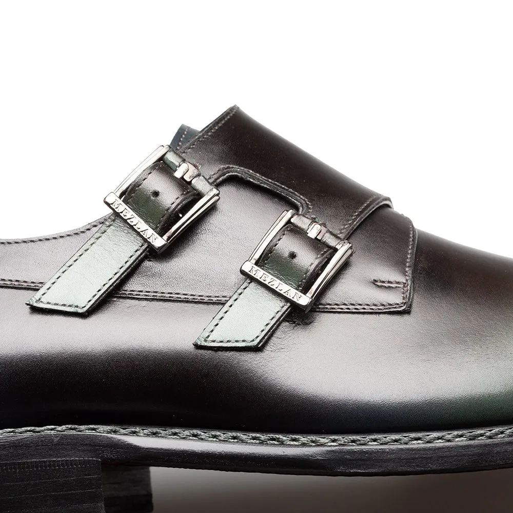 Mezlan Pintor 21244 Men's Shoes Calf-Skin Leather Double Monk-Straps Loafers (MZ3759)