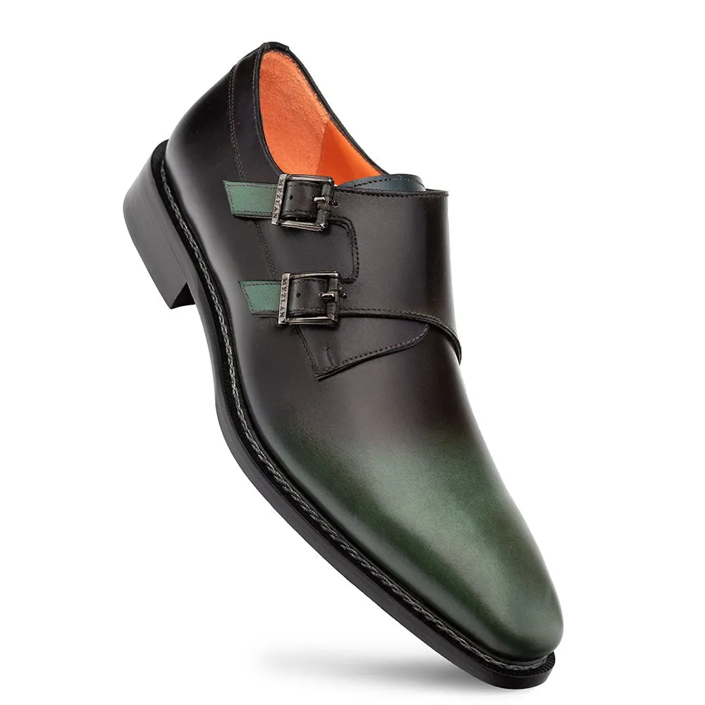 Mezlan Pintor 21244 Men's Shoes Calf-Skin Leather Double Monk-Straps Loafers (MZ3759)