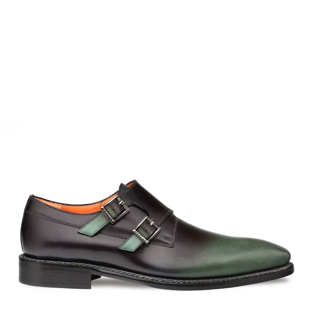 Mezlan Pintor 21244 Men's Shoes Calf-Skin Leather Double Monk-Straps Loafers (MZ3759)