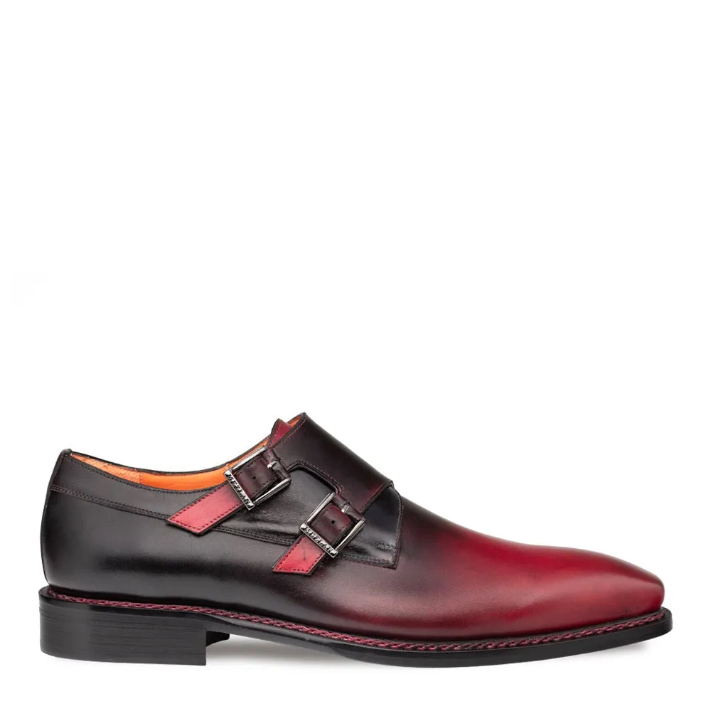 Mezlan Pintor 21244 Men's Shoes Calf-Skin Leather Double Monk-Straps Loafers (MZ3759)