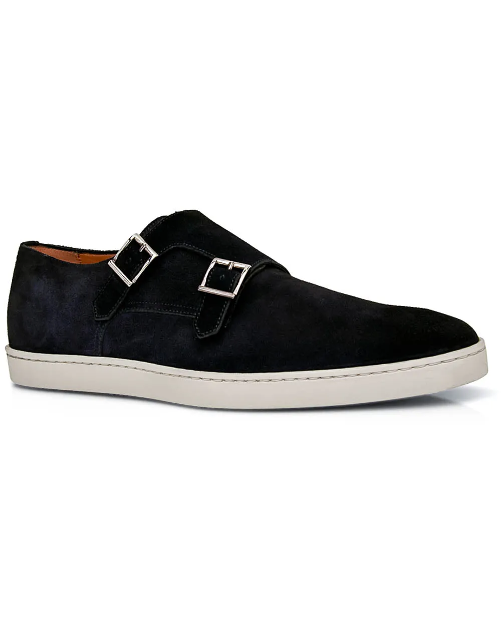 Navy Ralphie Double Monk Strap Sneaker