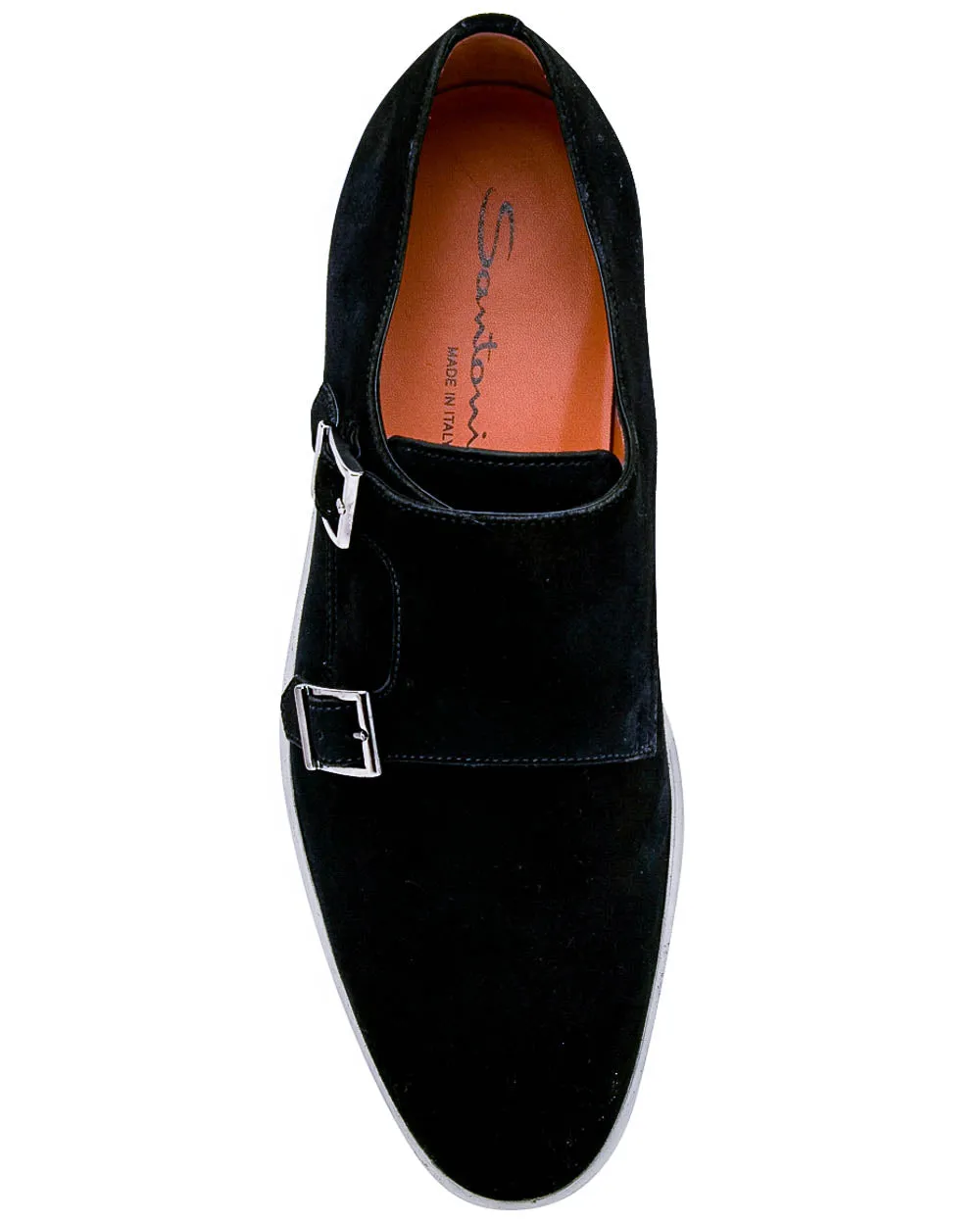 Navy Ralphie Double Monk Strap Sneaker