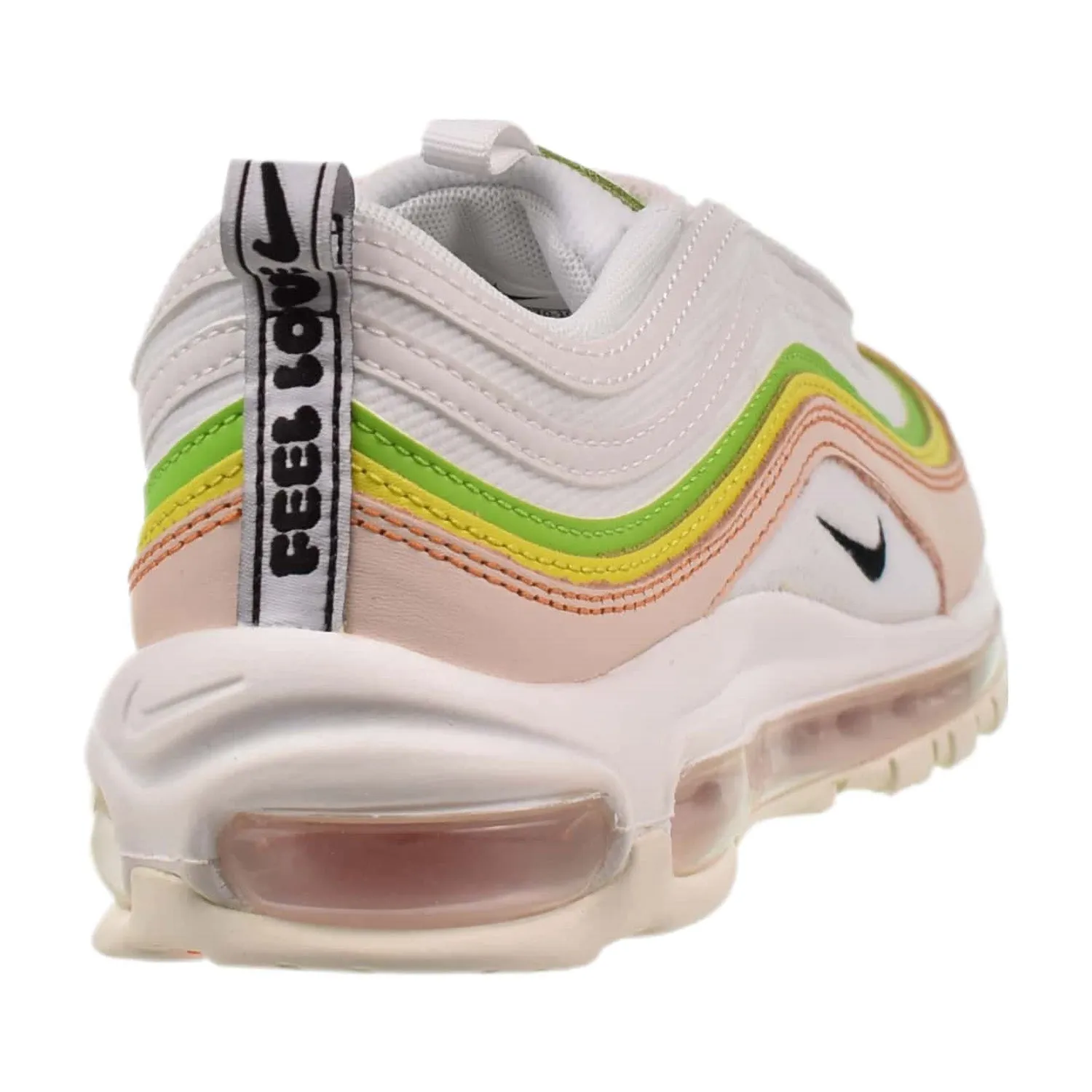 Nike Air Max 97 "Feel Love" Women's Shoes White-Pearl Pink-Black