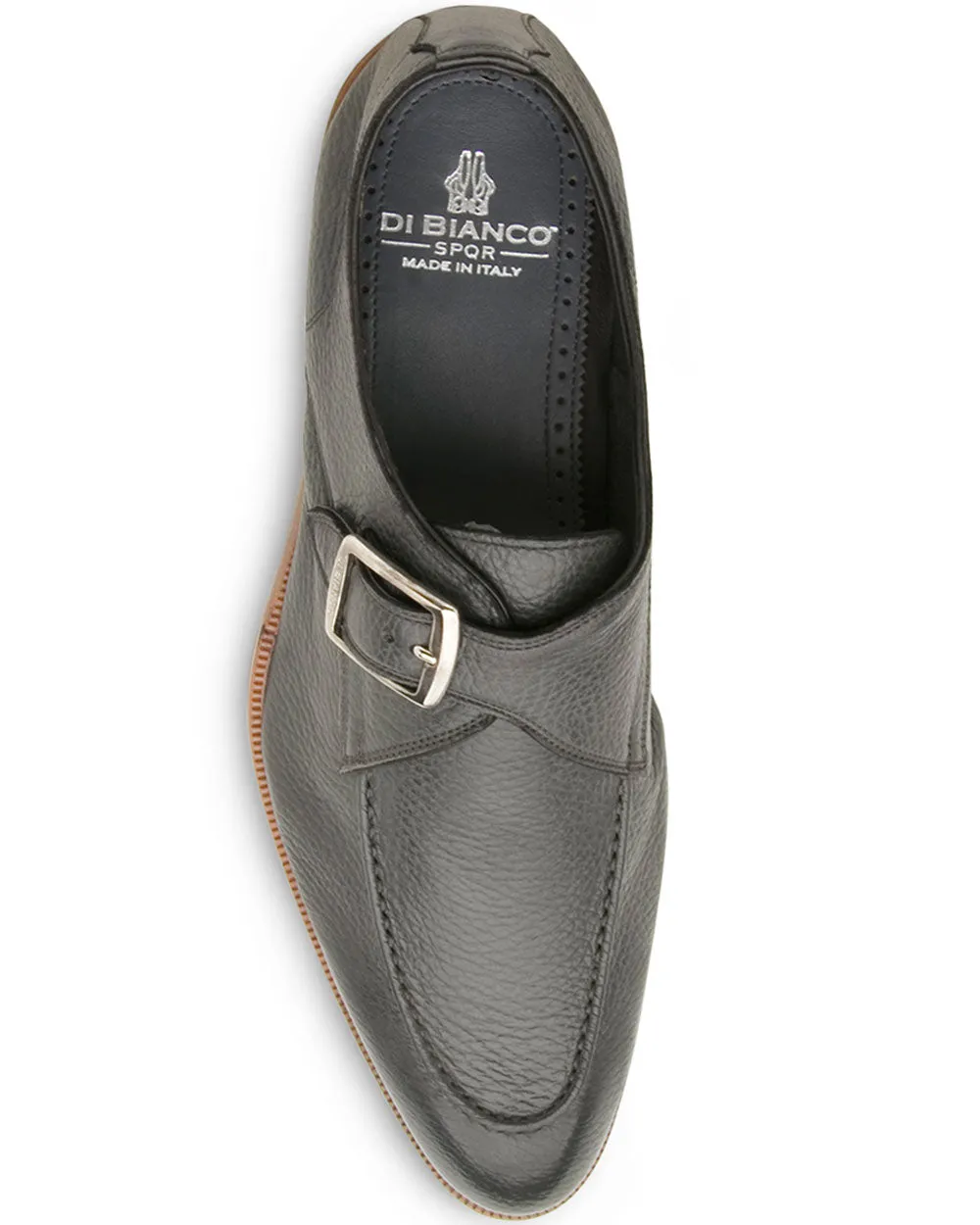 Parma Monk Strap in Fumo Grey