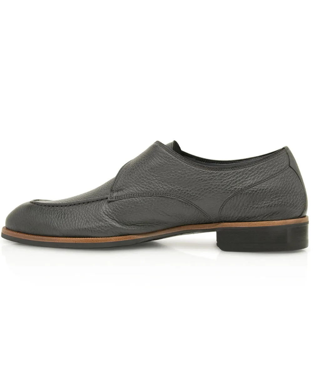 Parma Monk Strap in Fumo Grey
