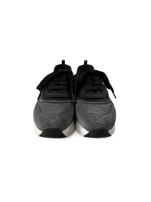 Prada silver and black sneakers size 38