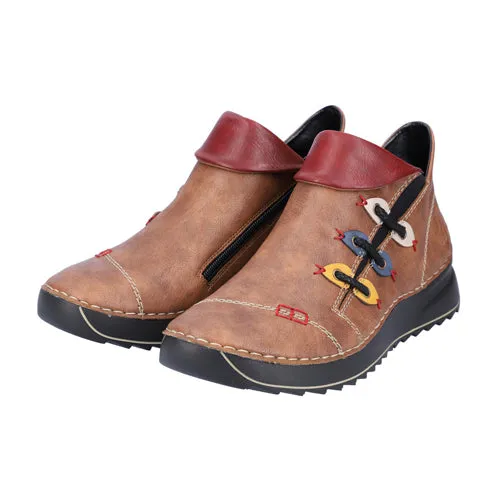 Rieker Ankle Boots - 51583-22 - Tan