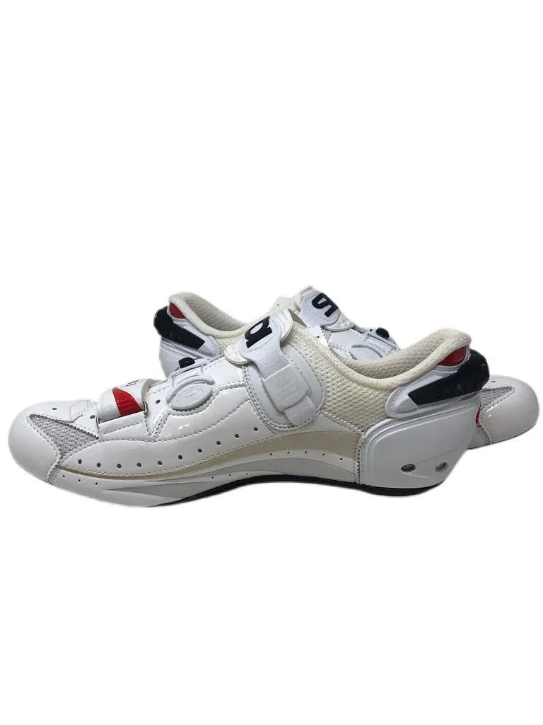 Sidi Ergo 3 Carbon Bike Shoes, Red/White, 42