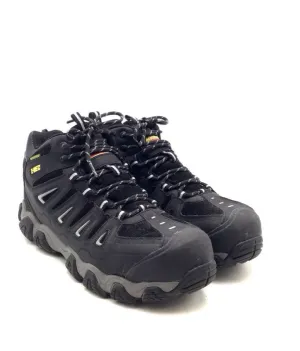 Thorogood Men's Crosstrex I-MET² 804-6490 Black Leather Hiking Boots - Size 10W